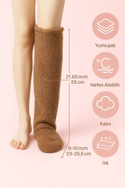 Peluş Çorap – Sıcacık Adımlar